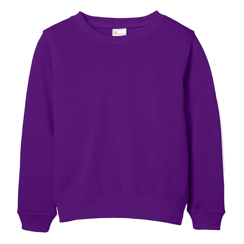 キッズ スウェットシャツ 紫