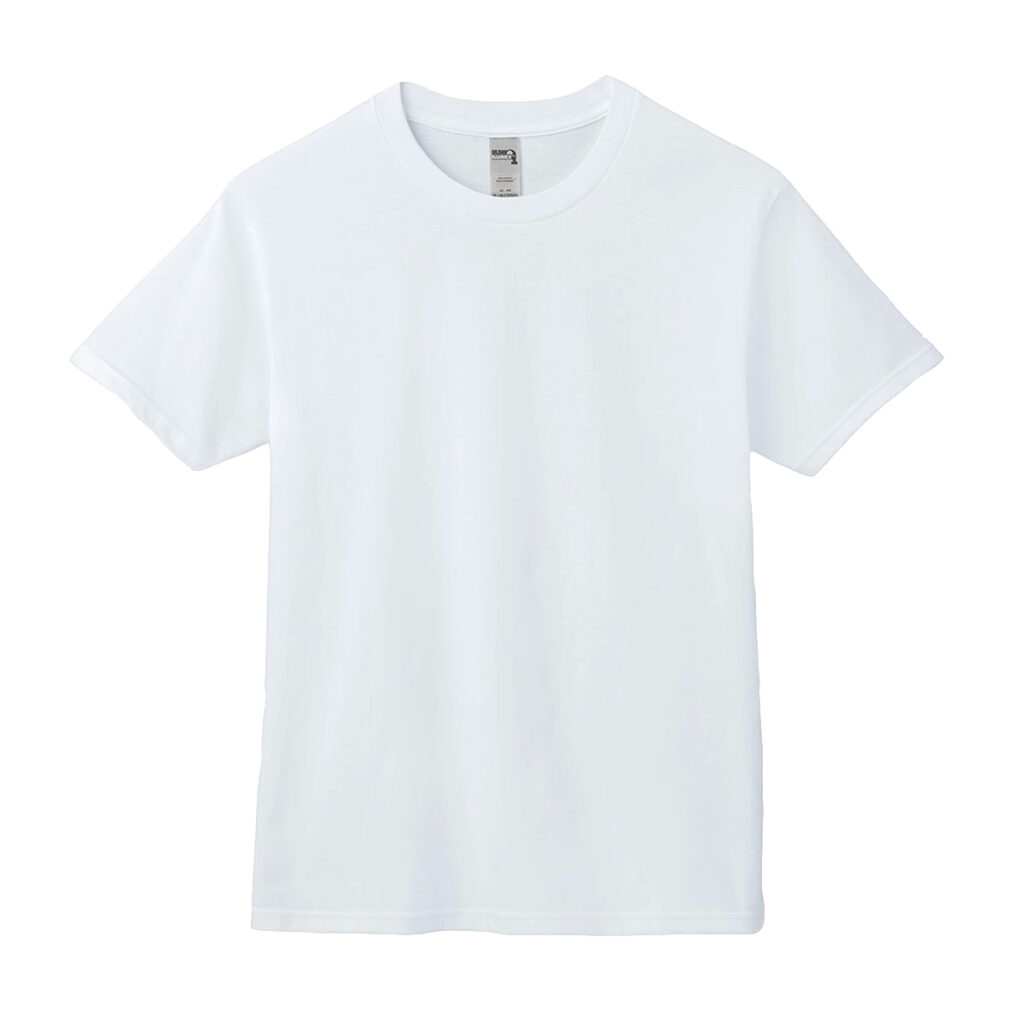 クルーネックTシャツ ホワイト